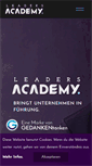 Mobile Screenshot of leaders-academy.com